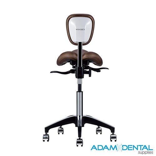 Winbex KIMI Ergonomic Saddle Stool / Seat with Backrest