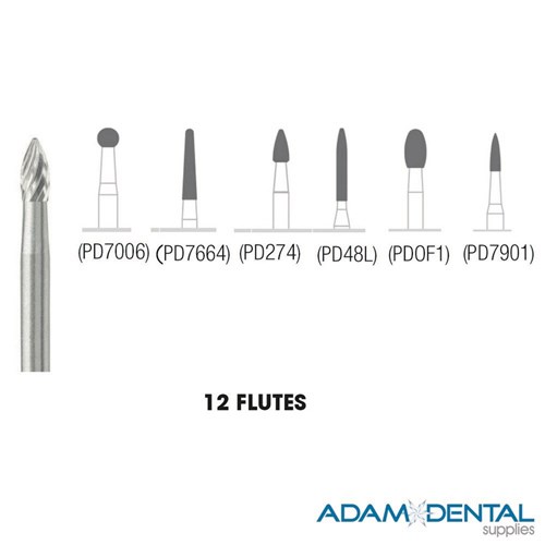 12 Flutes Conical Cylinder