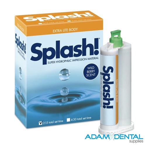 Splash! Half Time Impression Material Extra Lite Body (Wild Berry)