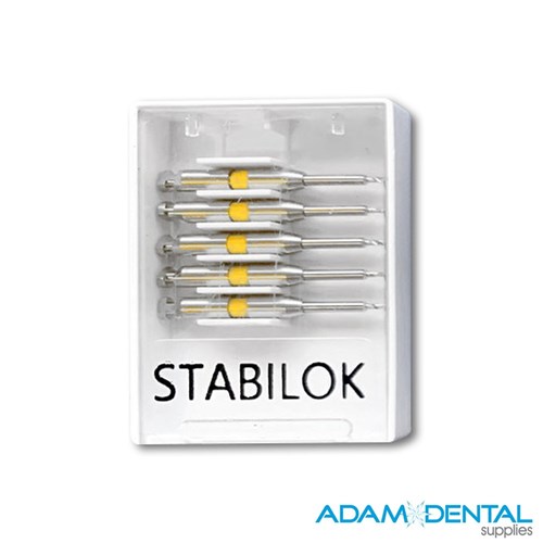 Drill Refills 5pk Titanium Small Yellow