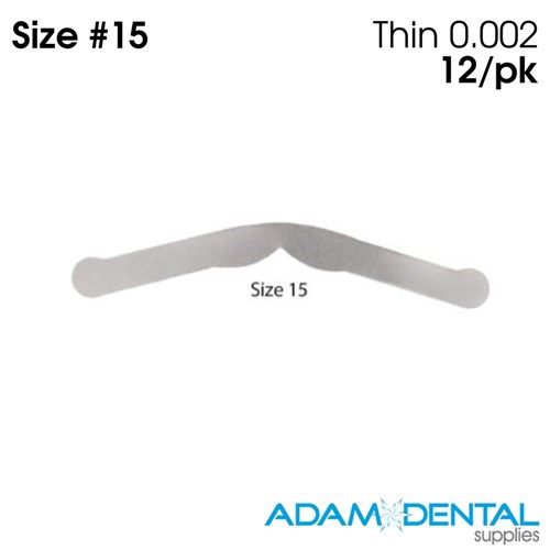 #15 Thin 0.002 12/pack