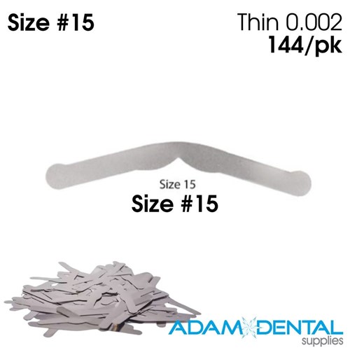 #15 Thin 0.002 144/pack