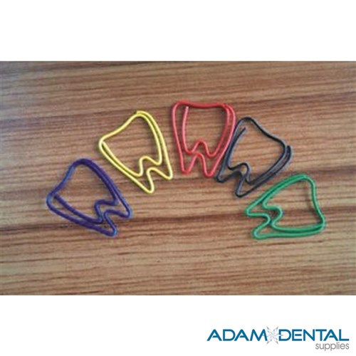 Tooth Paper Clips - 20 pack