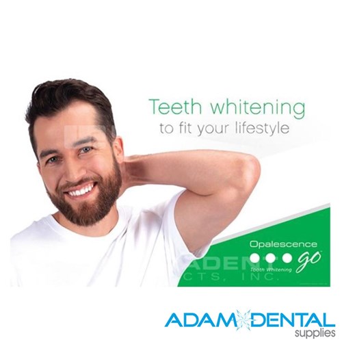 OPALESCENCE GO Large Poster Teeth White For Your Lifestyle