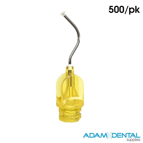 METAL DENTOINFUSOR TIPS 500pk Comfort Hub 19 gauge