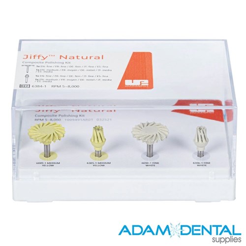 JIFFY Polisher Natural Comp Polishing Kit Plastic Block