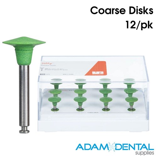 Polisher Disk Coarse 12/pk