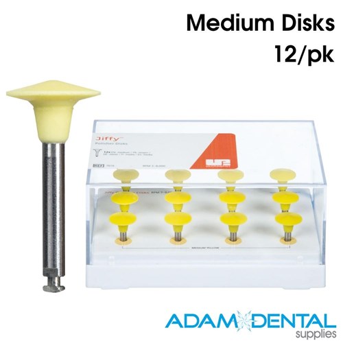 Polisher Disk Medium 12/pk