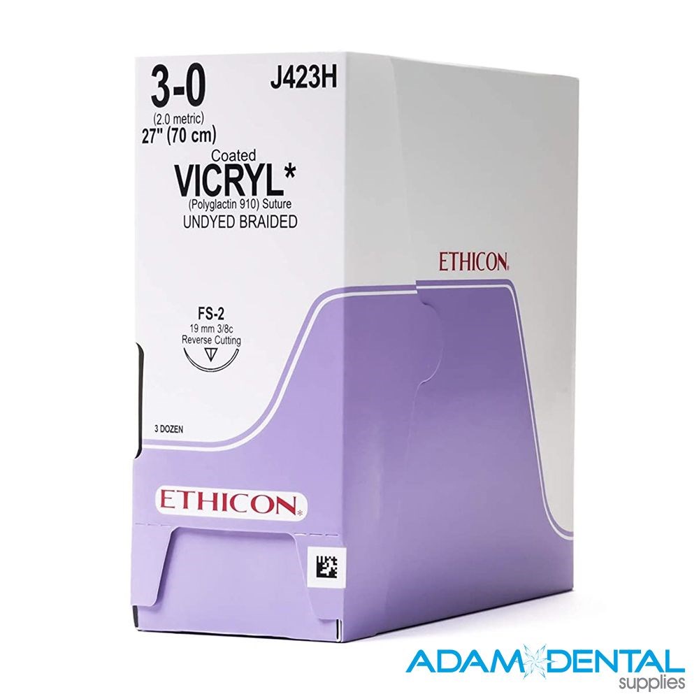 Ethicon Coated Vicryl Absorbable Sutures Premium Surgical Sutures at