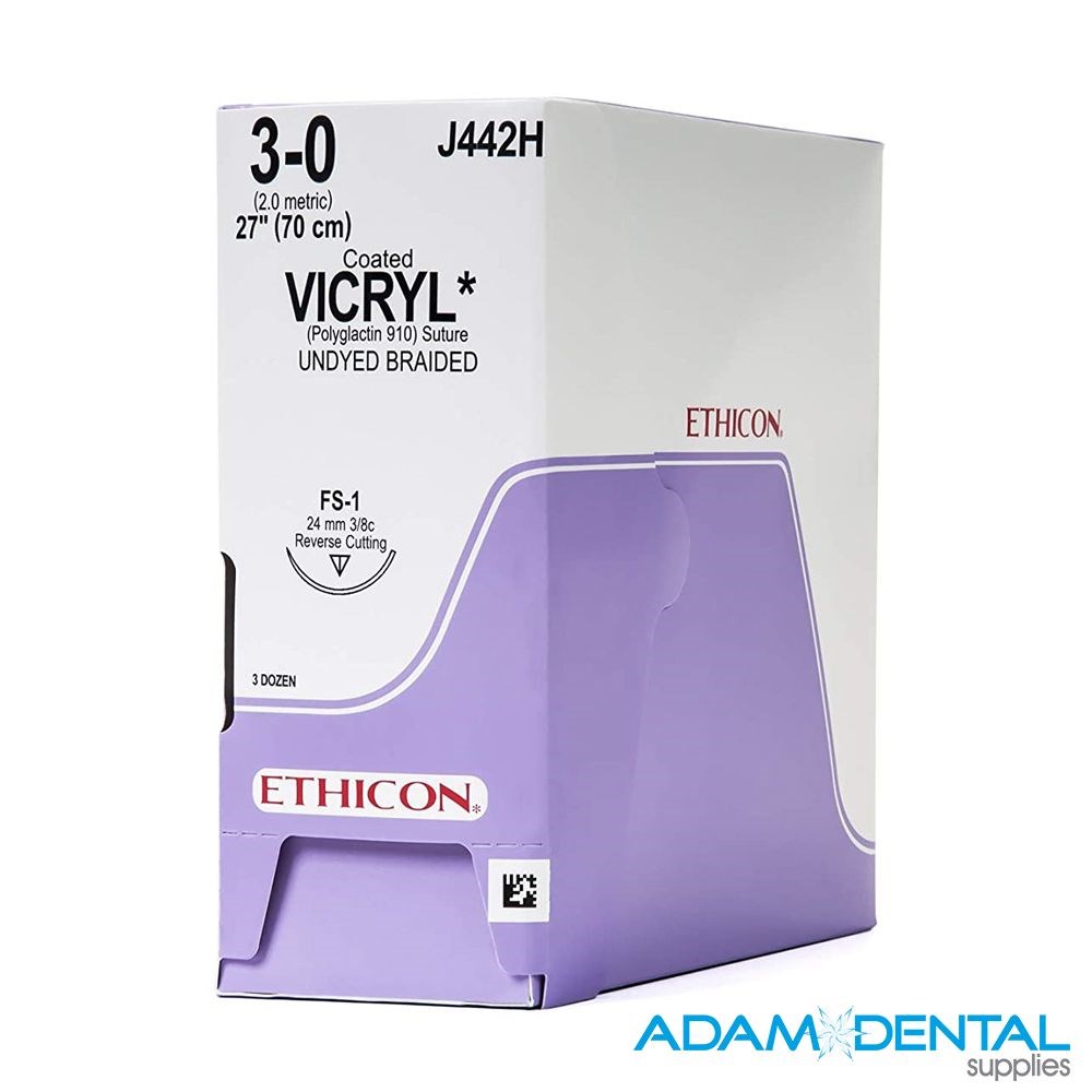 Ethicon Coated Vicryl Absorbable Sutures Premium Surgical Sutures at
