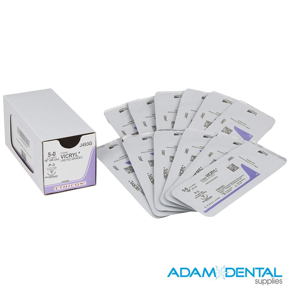Ethicon Coated Vicryl Absorbable Sutures Premium Surgical Sutures at