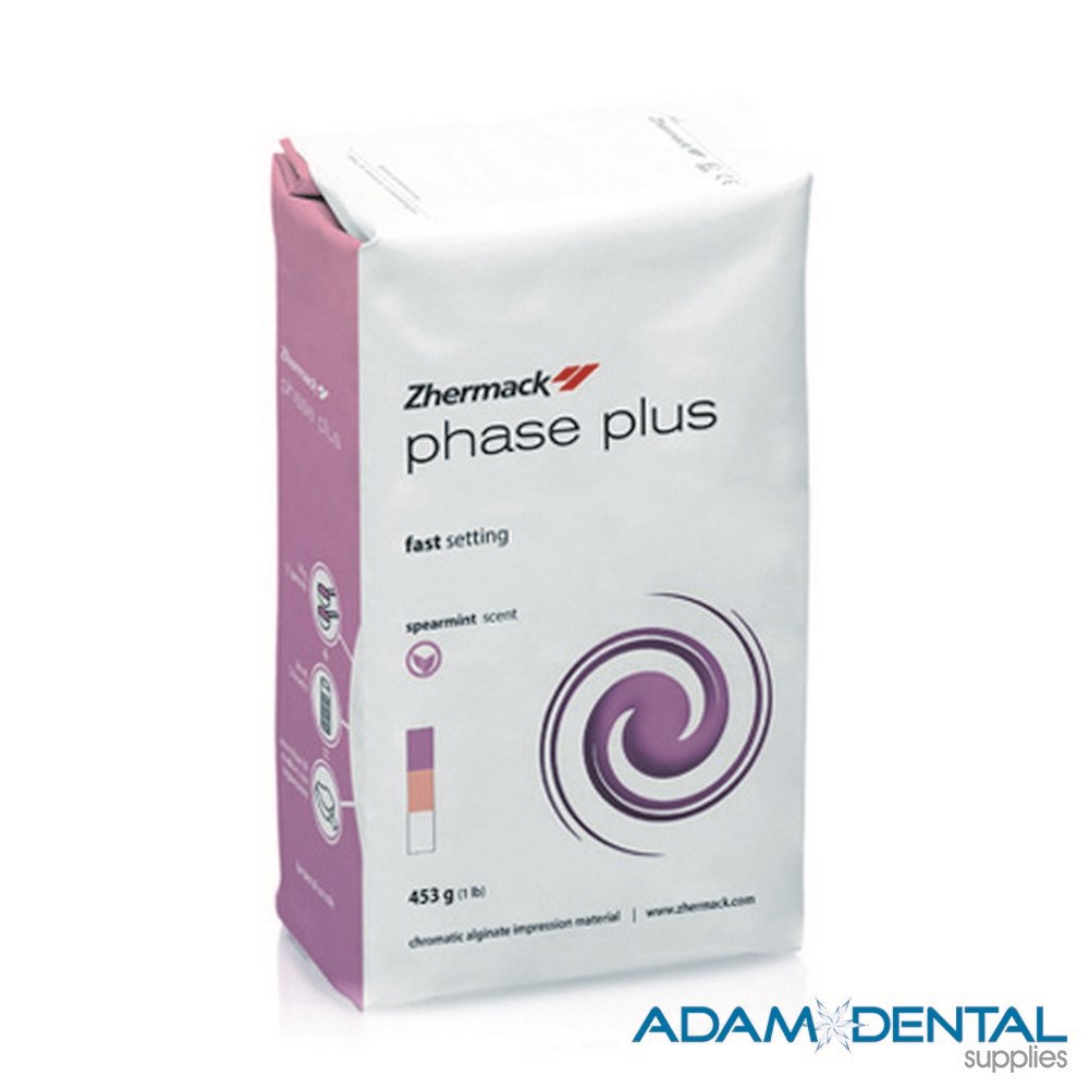 Z90106 Zhermack Alginate Phase Plus Long Life Alginate 500Gm Adam